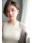【一番人気】カジュアル大人ショートボブ