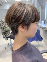 テトヘアー(teto hair)&nbsp;マッシュショート、ハイライト、マニッシュショート