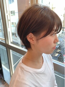 ロンド パルティール 大宮(Lond partir) 【石田勇士郎】フェザーバング横顔美人ショート