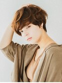 大人可愛いマッシュショート