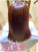 髪質改善ストレート