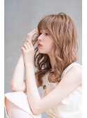 【kate 】大宮 キャラメルベージュ×小顔ウェーブ