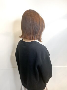 リプク(Rip-Ku18) 【四ツ橋】エアーストレート×外ハネボブ♪