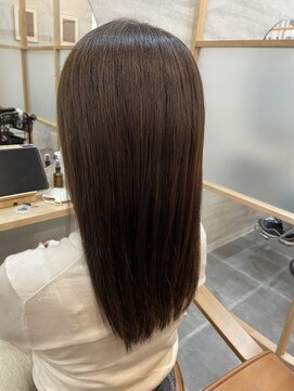 ジーナ 福岡千早(Zina) 艶髪マロンブラウン