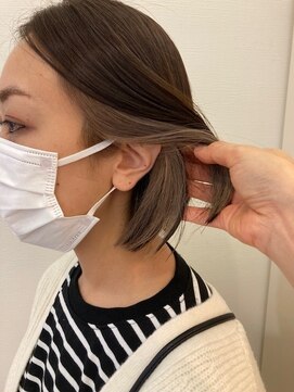 アメイジングヘアー 中沢店(AMAZING HAIR) 【AMAZIG HAIR 中沢店/鳥越】インナーカラー×ベージュ/透明感