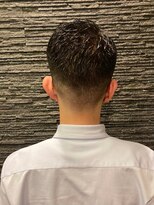 プレミアムバーバー 目黒店(PREMIUM BARBER produce by HIRO GINZA) 七三フェードカットスタイル