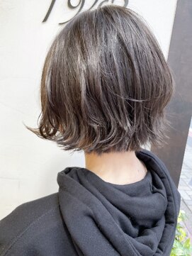 ニット 銀座(knit) 《knit銀座》大人可愛い20代30代40代ショートボブ丸み前下がり