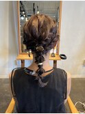 【MOOD】10代20代30代/タイトヘア/ヘアセット/あみおろし/結婚式