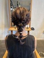 ムード マグ レーベル 南松本(MOOD Mag Label)&nbsp;【MOOD】10代20代30代/タイトヘア/ヘアセット/あみおろし/結婚式