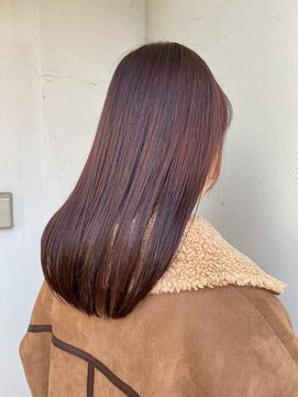 ジュエ ヘアー デザイン(Jue hair design) ナチュラルラベンダーピンク