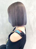 アルバム 渋谷パルコ(ALBUM) パープルグレージュ_チェリーブラウンフェミニンロング_ba378912