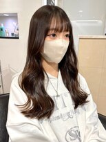 ラブクロム トウキョウ(LOVECHROME TOKYO) ふんわりカールくびれヘアショコラアッシュヘルシースタイル
