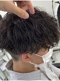 NEXT NEO【櫻田】波巻きスパイラルパーマ 前下がりマッシュ