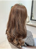 ロングレイヤースタイル☆ベージュブラウン♪