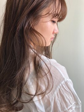 アンバースデー(UNBIRTHDAY) ハイライト/ロング/質感カラー【大成志織】