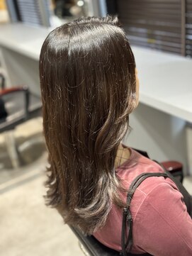 ネウィ 池袋(newi) 艶感マロンブラウンカラー