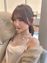 ミンクスオーバー(MINX OVER)&nbsp;○ セミディカールシアカラー姫カットダークアッシュ