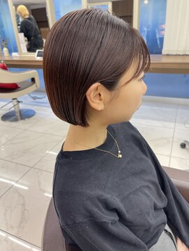 アッシュ 下北沢店(Ash) パツっと感がかわいい!ミニボブ