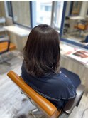 ラベンダーアッシュ×髪質改善ロブ