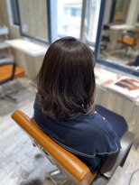 シャルマン 六町(CHARMANT) ラベンダーアッシュ×髪質改善ロブ