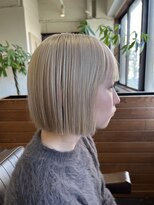 スープレックス ヘアーデザイン(SOUPREX HAIR DESIGN) ハイトーンボブ　20代 30代 40代 50代 髪質改善トリートメント