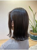 切りっぱなしボブ
