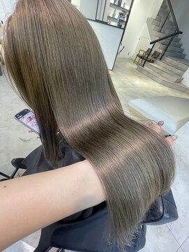 ゼスト パーク(ZEST PARK) オリーブベージュカラー/艶カラー/髪質改善トリートメント