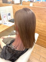 ファースト 長町店(first)&nbsp;切りっぱなし×インナーカラー