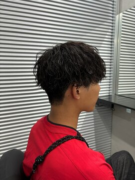 ガオプロデュースバイレボ(gao produced by revo) 波巻きパーマ/メンズ/ツイストスパイラル/マッシュ/