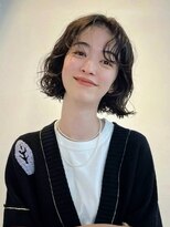 シーカ ニカイ(siika NIKAI)&nbsp;ボブパーマ/大きめカールパーマ/ウェーブパーマ/ショート