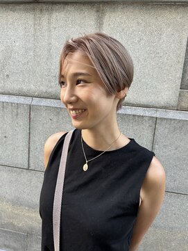 ビュートリアム265(BEAUTRIUM 265) ハイトーンショート ハンサムショート ベージュ有楽町銀座