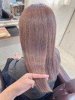 リノショアーズ 元町店(RINOSHORES)&nbsp;透明感カラー★ダブルカラーブリーチピンクラベンダーグレージュ