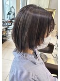 顔まわりレイヤー+くびれヘアー