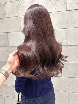 シーク 天神(SEEK) 松尾菫菜/ラベンダー/ダブルカラー/ブリーチなし/韓国ヘア