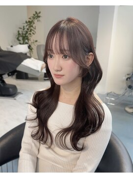 ベル(BEL) 【韓国風】20代、30代◎流れる厚めしっかり顔まわり