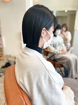 アンリー(Anree) 切りっぱなし大人ボブ☆20代/30代/40代/50代