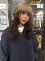 ダスティ穂高店&nbsp;ルーツカラー＿ハイライトカラー＿ブリーチカラー