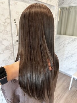 プログレス 長町南店(PROGRESS) カラー×髪質改善/シアーブラウン
