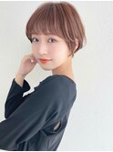 ショートボブ髪型20代30代40代50代前髪あり前髪無し面長丸顔