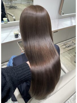 ジーナ 渋谷神南(Zina) 髪質改善トリートメント◎グレージュカラー♪