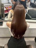 キング 高槻(K!ng)&nbsp;縮毛矯正髪質改善ハイライトレイヤーカット枚方美容室エクステ