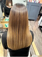 ティーヘア(t.hair) 梅雨対策/髪質改善美髪縮毛矯正/似合わせカット絹髪ストレート
