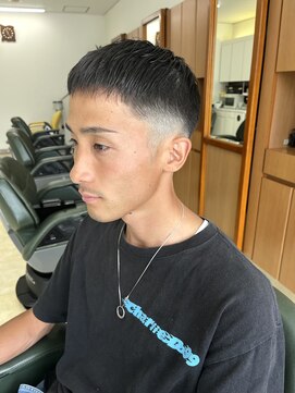 バーバー ノウショウ(BARBER NOSHO) クロップスタイル