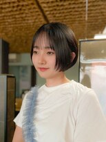 クラフト バイトウキョウ(KRAFT. by TOKYO)&nbsp;マイクロボブ/シースルーバング/ナチュラルブラウン