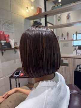 チアー ヘアリラクゼーション(cheer HAIRRELAXATION) ツヤ髪ボブ