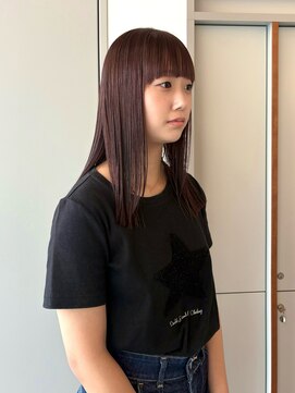 ローレンアオ(LOREN AO) 【LOREN AO】ワイドバングストレート