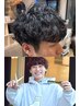 【2回目以降限定】パーマのメンテナンスにも！メンズカット+ヘッドスパ￥6450