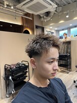 ルースト 渋谷店(ROOST)&nbsp;[爽やかに決める短髪カラー]スパイキー×ブラウン