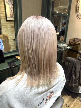 モナン(monan) ホワイトベージュブロンドホワイトシルバーハイトーン