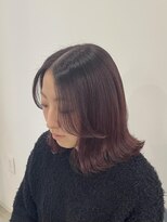 ヒュー(HUE)&nbsp;ボルドーカラー/ワインレッド